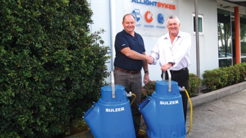 Sykes and Sulzer: just add water