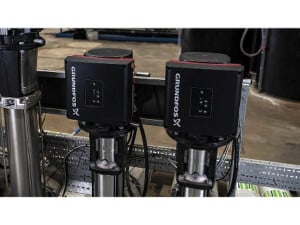 Components specifically for pumping. Image: Grundfos