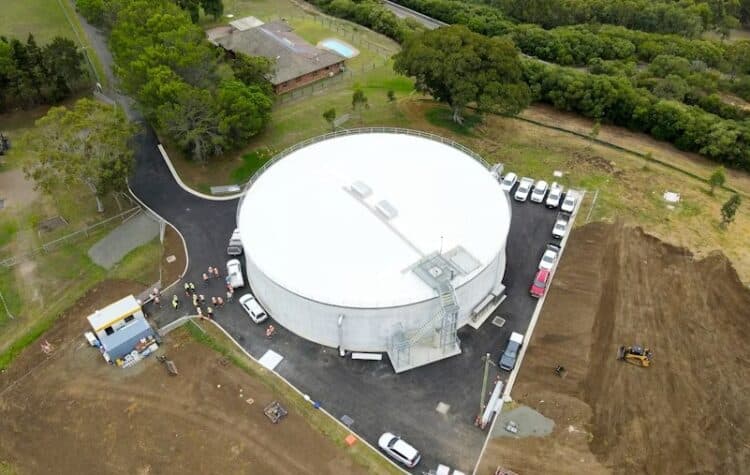 Harpers Hill reservoir