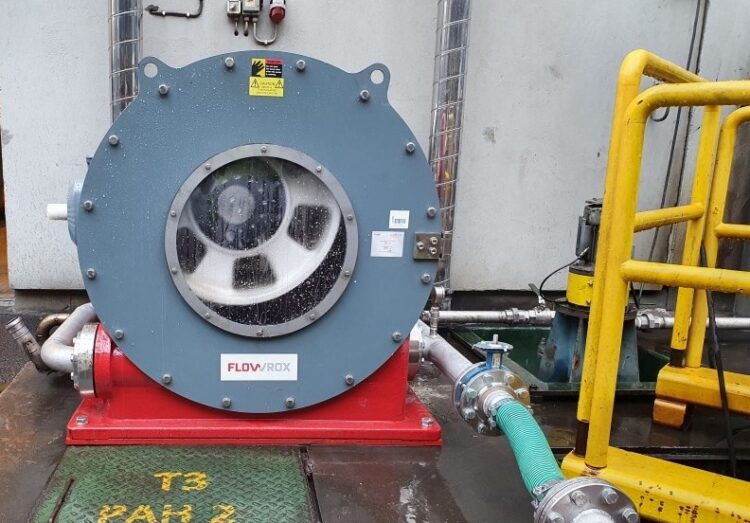 A Flowrox LPP-T80 hose pump. Image: Valmet