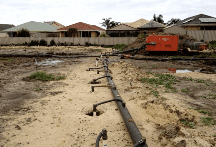 dewatering construction