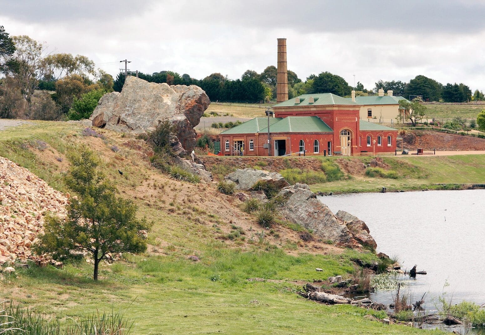 A 140-year-old pump station that can still be operated today
