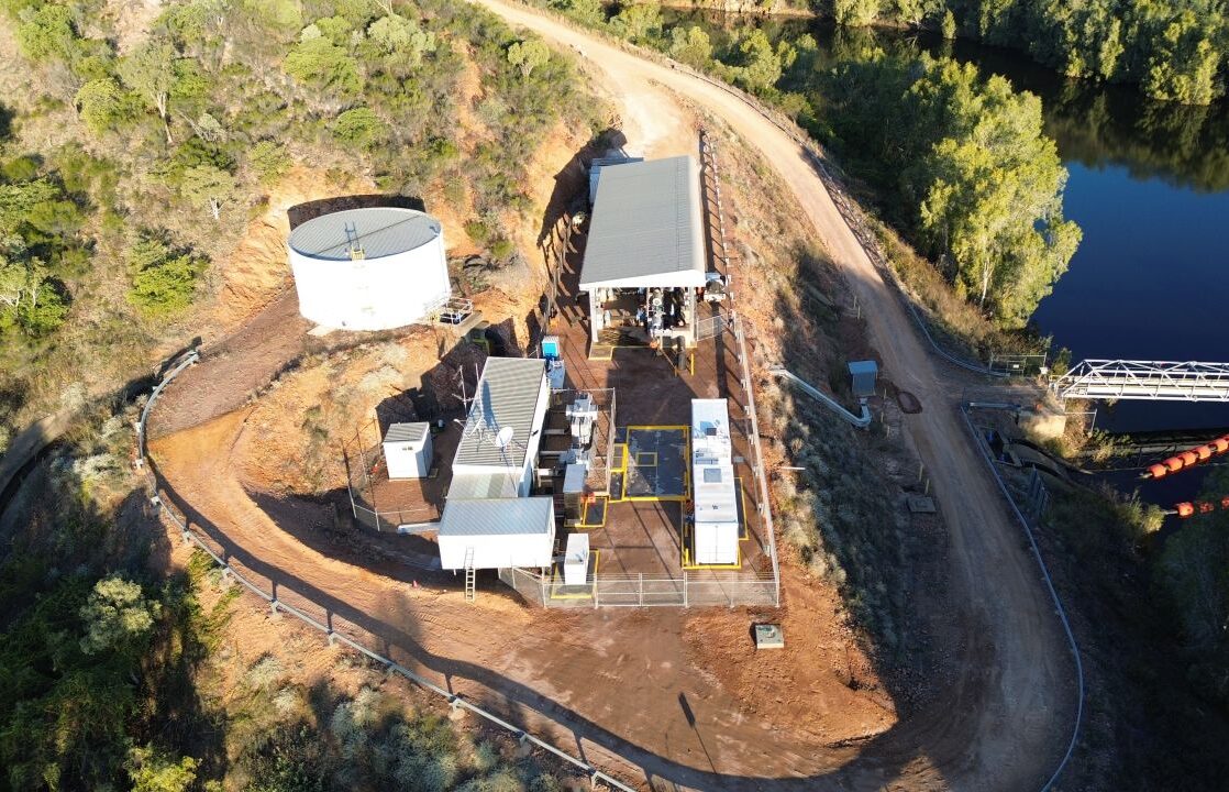 Backup generator installed at Julius Dam pump station