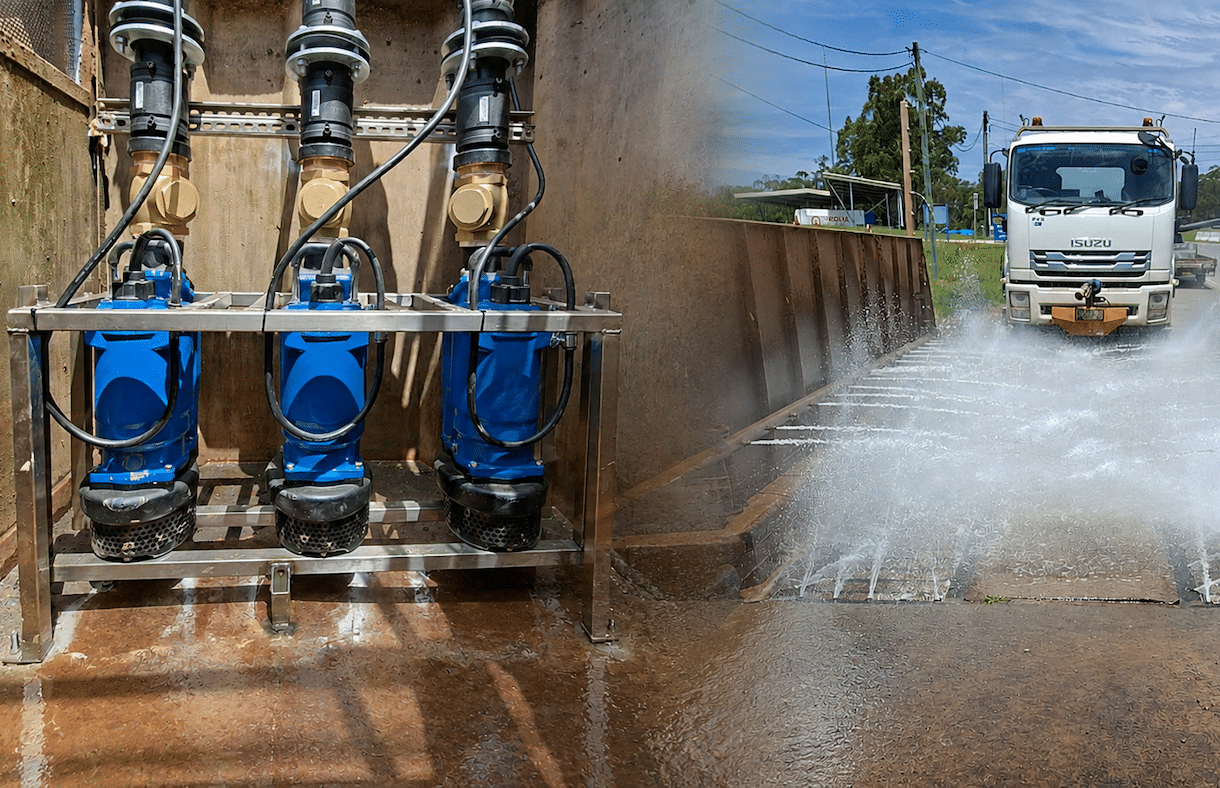 Pumping solutions for high pressure wheel wash systems